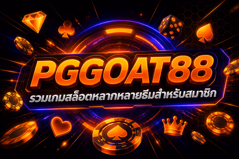 รวมเกมสล็อตหลากหลายธีมสำหรับสมาชิก PGGOAT88